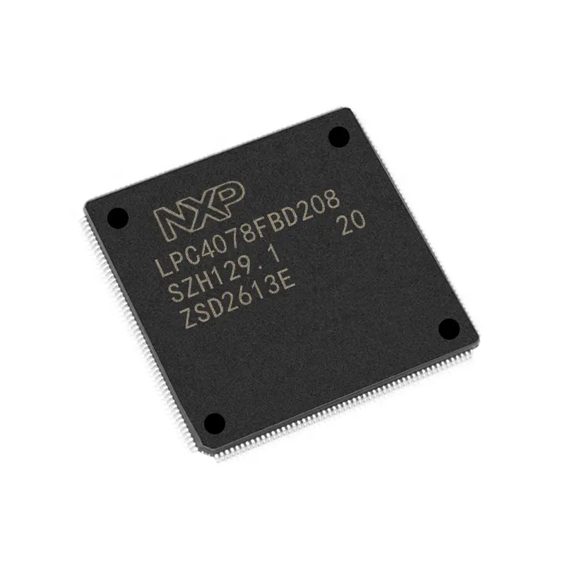 集積回路LPC4078FBD208マイクロコントローラIC MCU ICチップメモリ電子モジュールコンポーネント半導体シングルチップ