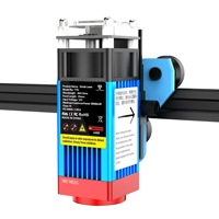 Machine de marquage laser pour miroirs en verre Low-E, gravure de miroirs personnalisés, 5,5 W, 300*300 mm, découpe laser acrylique bois