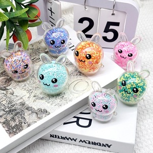 ของเล่นกระต่ายบีบมีเสียง ลดความเครียด ยอดนิยม ของเล่นบอลลูนลมกระต่าย TPR สุดฮิต ของเล่นคลายเครียดสุดฮิต - Product Image 1
