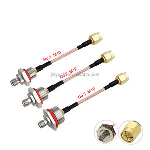 Câble d'extension RG316 M10 M12 M16 SMA femelle RP-SMA vers SMA mâle pour routeur de boîte étanche AP - Product Image 2