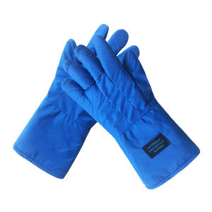 Gants de protection en azote en stock, 25,5 cm, résistants aux basses températures, durables, résistance au froid, fabrication mécanique - Product Image 1