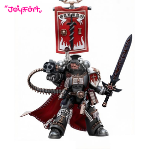 Figura de Acción Coleccionable JOYTOY <span class=keywords><strong>Warhammer</strong></span> 40K Grey Knights Castellan Crowe 1/18, Modelo Oficial y Auténtico - Product Image 1