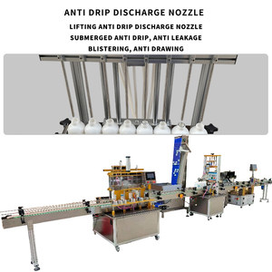 Hoàn toàn tự động làm đầy chất lỏng máy 100-1000ml rửa chén chất lỏng xà phòng lỏng đóng nắp vít nắp định lượng dây chuyền sản xuất - Product Image 4