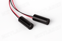 D8x20mm lentille en verre 670nm 685nm haut de gamme 0.5mW 1mW 5mW 10mW Module Laser rouge Diode zones industrielles/médical/biochimique/étiquette Laser
