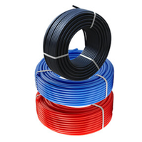 Tuyau de protection en PEHD à âme en silicone, à paroi intérieure lisse, pour le soufflage de câbles à fibres optiques souterrains, protection de conduits FTTH et de télécommunications