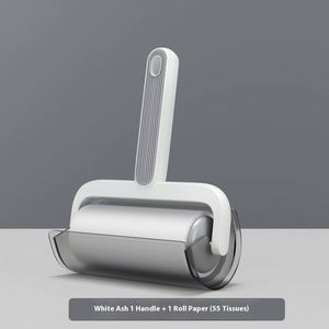 Nuevo Rodillo Quitapelusas Adhesivo de Plástico Desgarrable, Removedor Manual de Pelo con Papel Recolector Ecológico para Mascotas - Product Image 6