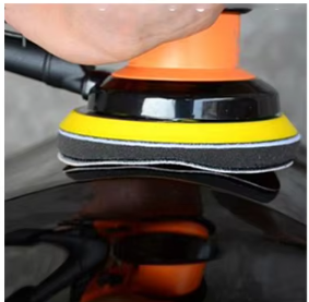 6 fori di interfaccia Pad gancio e <span class=keywords><strong>Loop</strong></span> 5 "125mm morbida densità cuscinetto cuscinetto tampone cuscinetto - Product Image 6