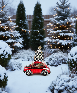 Adorno Navideño para Coche MacKenzie-Childs, Decoración Colgante de Vidrio Hecha a Mano para Árboles, Estilo Tradicional - Product Image 2