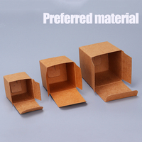 Carton de papier kraft de haute qualité Boîtes d'emballage de produits électroniques grand public pliantes à impression personnalisée en vente en gros