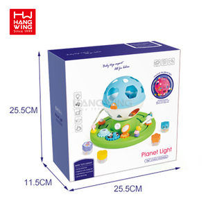Cartone animato Aberuji elettrico con <span class=keywords><strong>pianeta</strong></span> spaziale con luce e musica HW Baby educazione precoce Puzzle Game giocattoli - Product Image 6