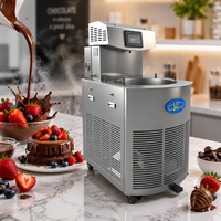 Machine à tremper le chocolat Offre Spéciale LST Machine à tarauder le chocolat personnalisée pour la vente de machine à chocolat d'usine commerciale