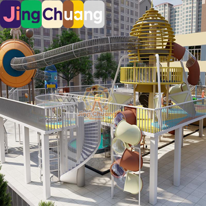 Escalera Espiral de Acero Inoxidable para Interiores y Exteriores, Grande, para Jardín de Infancia, con Forma de <span class=keywords><strong>Ballena</strong></span>, Equipo de Diversión Infantil, No Estándar - Product Image 6