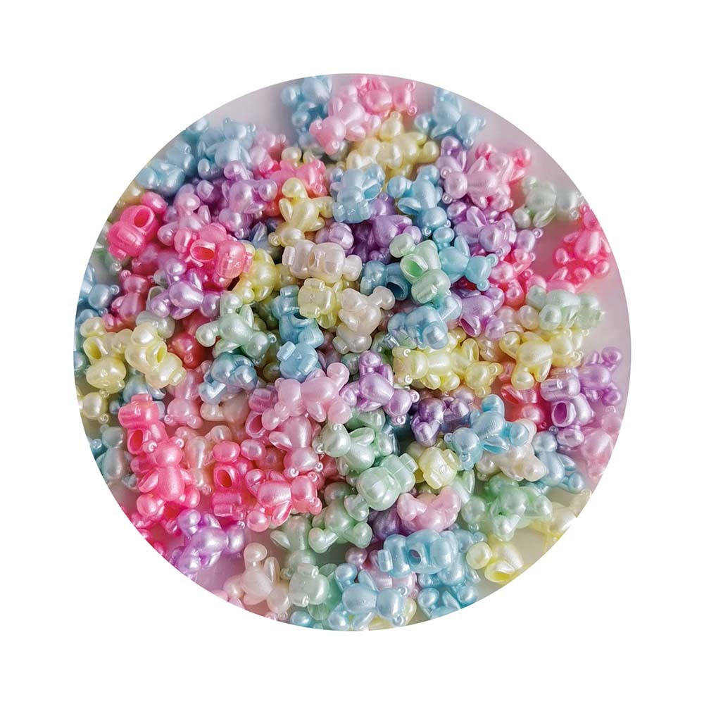 FASHEWELRY 200 pièces Perles en acrylique transparent ours mélangées de couleurs transparentes Perles d'espacement en forme d'ourson Mini Perles ours mignonnes en vrac en gros pour la fabrication de FASHEWELRY 200 pièces Perles en acrylique transparent ours mélangées de couleurs transparentes Perles d'espacement en forme d'ourson Mini Perles ours mignonnes en vrac en gros pour la fabrication de