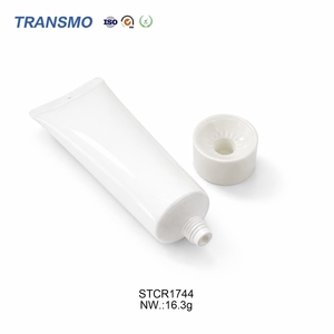Stretchy Eco Recyclable Plastic Refillable Skincare Extrusion Vessel Soft Cosmetic Squeeze Pipe For BB Foundation - Product Image 2