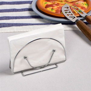 Portarrollos de Papel Higiénico Rectangular de Hierro Forjado Moderno, Porta Servilletas Vertical para Sala de Estar, Variedad de Clips para Servilletas - Product Image 4
