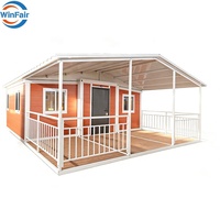WinFair Philippines – Nouvelle Maison Modulaire Préfabriquée en Acier, Extensible, Anti-Ouragan, Économique et Moderne, Type Conteneur, Petites Maisons à Vendre