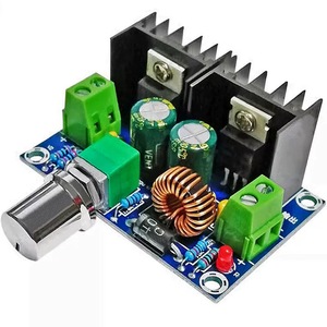 Convertidor DC-DC XL4016E1, Entrada 4-40V, Salida 1.25-36V, 8A, Voltaje Ajustable con Perilla, Fuera de Placa - Product Image 4