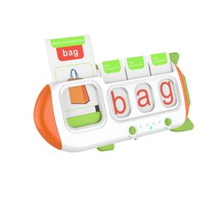 Aprendizaje temprano <span class=keywords><strong>palabras</strong></span> en inglés ortografía juguetes educativos de máquina de aprendizaje 110PCS Insertar tarjeta juguetes de aprendizaje para niños - Product Image 5