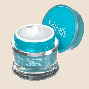 OEM Custom Squalane Eye Cream Hydratant pour les cernes Rides Améliore Nourrissant Raffermissant