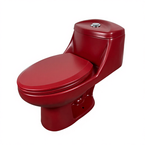 Oferta Especial al por Mayor: Inodoros Económicos de Cerámica de Una Pieza con Doble Descarga para Baño - Product Image 1