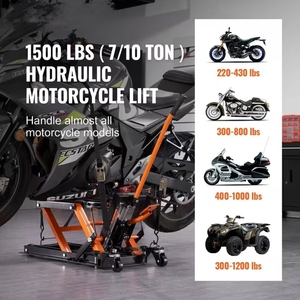 Gunting hidrolik silinder 1500Lbs/650 kg, Gunting perbaikan mobil untuk sepeda motor ATV dan sepeda motor - Product Image 6