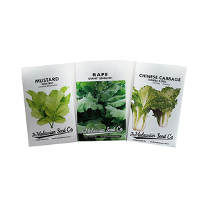 Pas cher personnalisé vide 5g papier couché enveloppe colza <span class=keywords><strong>moutarde</strong></span> oignon chinois chou graines paquet fleur jardin herbe graines sachets - Product Image 6