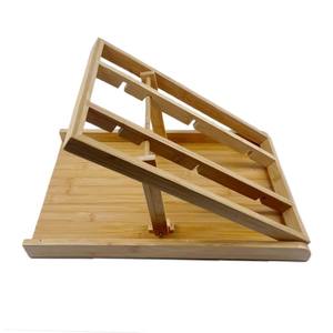 Planche à gratter pour ongles de chien de luxe personnalisée en usine WDF Tapis de lime carré en bambou carré pour griffer les ongles - Product Image 6