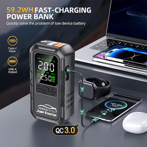 Démarreur de Voiture Puissant 8000A avec Batterie Externe et Booster de Batterie 12V Portable 4-en-1 150 PSI pour Voitures LW-PS218 - Product Image 5