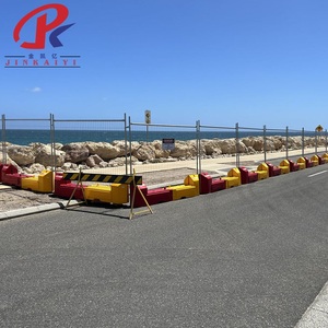 Sắt hàng rào tạm thời tấm thân thiện với môi trường hàng rào an ninh bền với cổng đường lái xe công nghiệp sử dụng chiều cao 6ft - Product Image 5