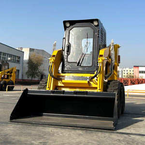 उच्च गुणवत्ता वाले स्किड स्टीयरिंग लोडर क्रॉलर लोडर्स एपा इंजन स्किडडडडस्टर कॉम्पैक्ट फार्म ट्रैक स्किड स्टीड बकेट - Product Image 1