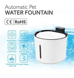 Автоматический фонтан для домашних животных Petstar, бесшумный дозатор для воды в помещении