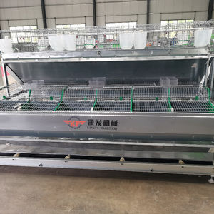 <span class=keywords><strong>Cage</strong></span> en fil galvanisé 24 positions <span class=keywords><strong>cage</strong></span> mère et bébé lapin - Product Image 1