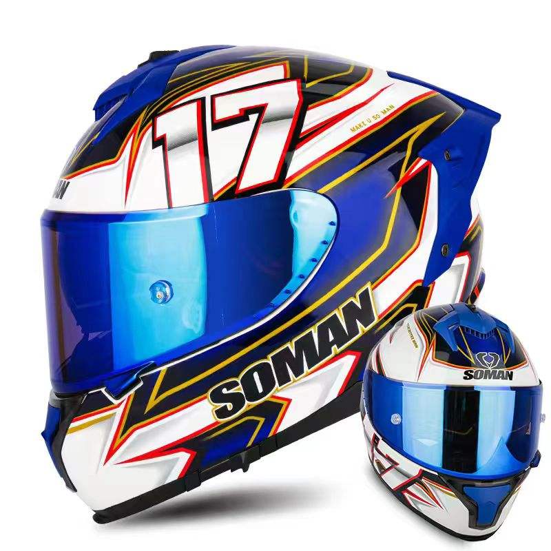 Tempête blanche et bleue