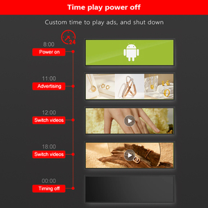 Luxgaze 23 35 <span class=keywords><strong>47</strong></span> inch kéo dài thanh kệ cạnh <span class=keywords><strong>LCD</strong></span> hiển thị kỹ thuật số biển quảng cáo màn hình quảng cáo hiển thị - Product Image 4