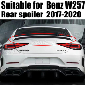 สำหรับ Mercedes CLS W257 ABS วัสดุตกแต่งรถยนต์ปีกท้ายรถสปอยเลอร์หลังคาด้านหลังสำหรับ Benz CLS200 CLS300 2017-2020 - Product Image 1