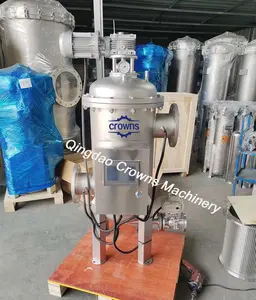 Industrial Chemical/Ink Coating /paint Filtration Scraper Type Automatic Self Cleaning Filter Backwash Water Filter