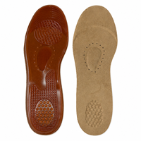 Semelles intérieures en gel PU 3D en forme de pied, coussin de massage souple pleine longueur, auto-adhésives, pour baskets hommes et femmes - Fournisseur chinois