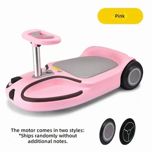 Voiture électrique torsadée pour enfants, moteur 180W, batterie 2Ah, matériau ABS, musique, anti-chute, compatible poussette, capacité 60KG - Product Image 3