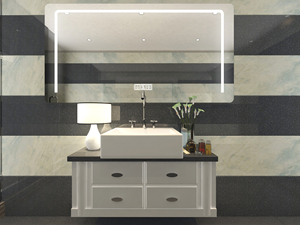 2020 Mới Điện Chiếu Sáng Defogging Lớn Vanity Gương Tùy Chỉnh Led Thắp Sáng Thông Minh Gương Treo Tường Thắp Sáng Gương <span class=keywords><strong>5</strong></span> Mét - Product Image 3