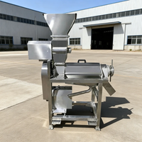 Automatische spiraalvormige schroefpers sapcentrifuge met hoge sapopbrengst voor fruit- en groenteverwerking, hoge productiviteit, 220v/380v
