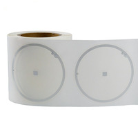 Étiquette NFC ronde ISO15693 SLIX pour la gestion des stocks de CD/DVD, étiquette de déclenchement musical DIY