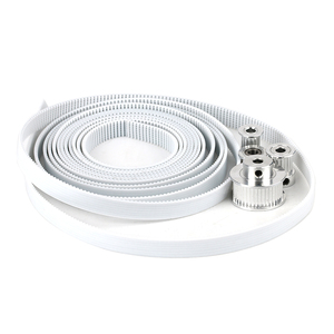 Courroie synchrone HTDS3M 5M 8M XLXH AT10 H12.7 Autres pièces de transmission de puissance Courroie d'entraînement en polyuréthane avec fil d'acier Courroie de distribution en PU - Product Image 1