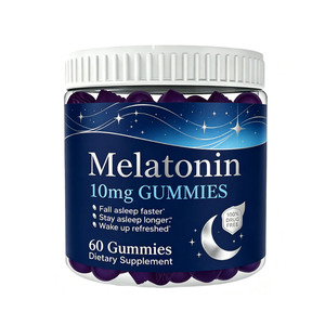 Gomitas para Dormir, Tipo Gomita, Suplemento Natural de Melatonina Sin Medicamentos - Product Image 1