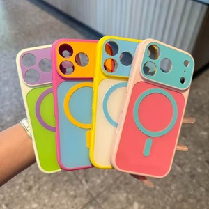 Funda Rígida Antigolpes para iPhone 18 Pro, Doble Colorida, TPU+PC, Cargador Inalámbrico Magnético, Funda para iPhone 17 16 15 14 Pro Max - Product Image 4