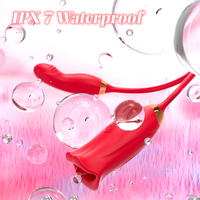Vibrateur de stimulation clitoridienne et buccale 2 en 1 pour femmes, vente en gros, jouets sexuels pour femmes, masseur