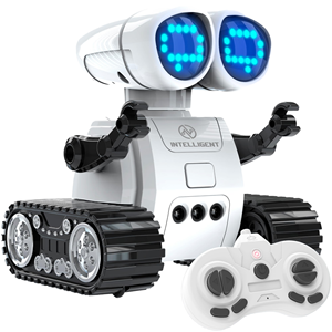 AIrobot2.4GHz Rechargeable Intelligent <b>Remote</b> <b>Control</b> <b>Robot</b> Light Music & Dancing Electronic Toy Plastic 1:5 Scale Christmarobot - Product Image 1