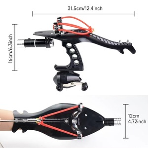 Lanceur <span class=keywords><strong>de</strong></span> pêche automatique haute précision version laser, ensemble arbalète <span class=keywords><strong>de</strong></span> chasse, pistolet <span class=keywords><strong>de</strong></span> pêche à fléchettes avec moulinets BL10s - Product Image 2