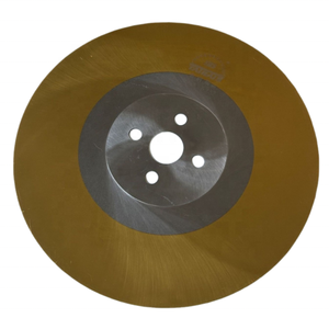 Lame de scie circulaire HSS industrielle revêtue PVD 350 mm OEM pressée à chaud pour la découpe de l'acier et du fer - Product Image 1