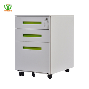 Yinlong di động bệ 3 ngăn kéo di động Tủ hồ sơ lăn bệ di động văn phòng lưu trữ kim loại tủ với 3 ngăn kéo - Product Image 6