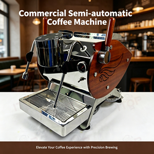 ITOP Cafetera Comercial de Acero Inoxidable Semiautomática para Espresso, Precio de Fábrica al por Mayor - Product Image 1